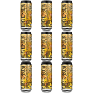 Pineapple & Peach Kombucha (9x330ml)